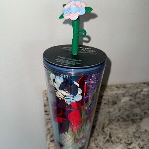 Starbucks 2023 Holiday Edition Rose Floral 24 ozTumbler